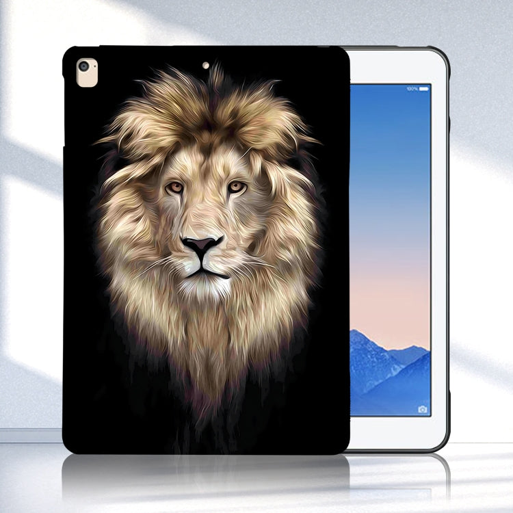 For iPad Air / Air 2 / 9.7 2017 / 2018 Color Painting Pattern Smart Tablet TPU Case