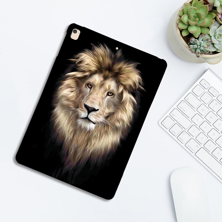 For iPad Air / Air 2 / 9.7 2017 / 2018 Color Painting Pattern Smart Tablet TPU Case