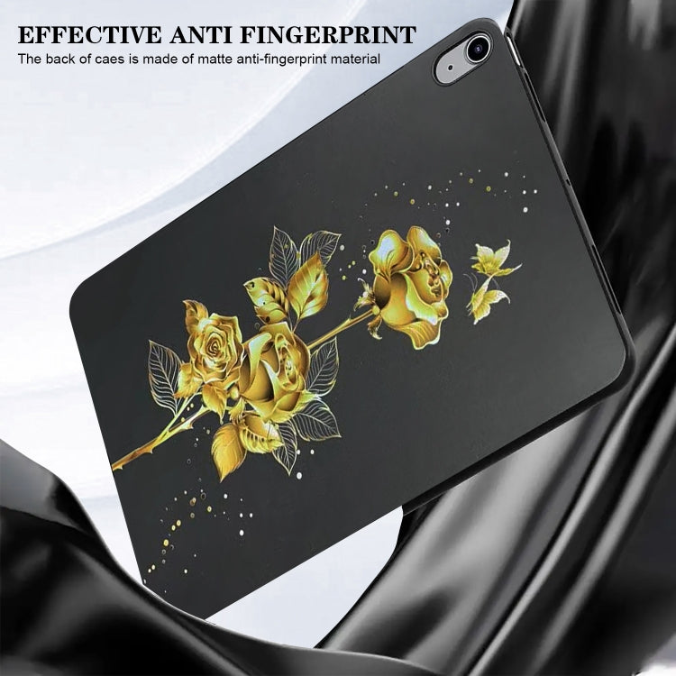For iPad Air 13 2026 / 2025 / 2024 Color Painting Pattern Smart Tablet TPU Case