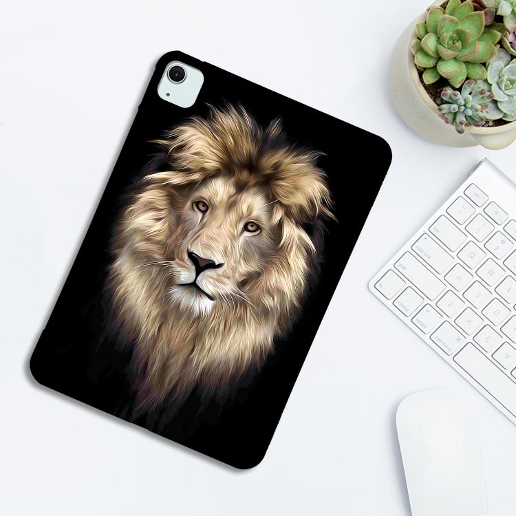 For iPad Air 13 2026 / 2025 / 2024 Color Painting Pattern Smart Tablet TPU Case
