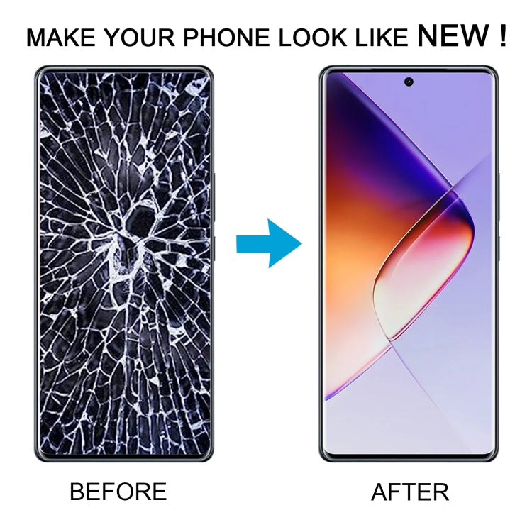 For Infinix Note 40 4G X6853 Original AMOLED LCD Screen with Digitizer Full Assembly
