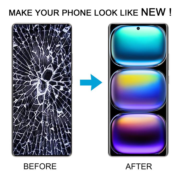 For Infinix Hot 50 Pro+ 4G X6880 Original AMOLED LCD Screen with Digitizer Full Assembly