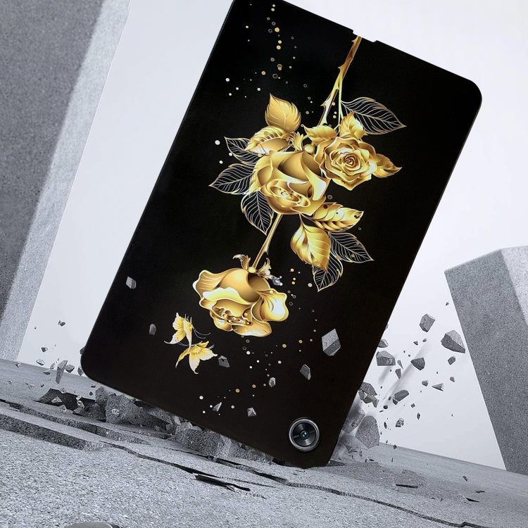 For OPPO Pad Air Color Painting Pattern Smart Tablet TPU Case