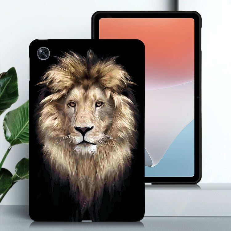 For OPPO Pad Air Color Painting Pattern Smart Tablet TPU Case