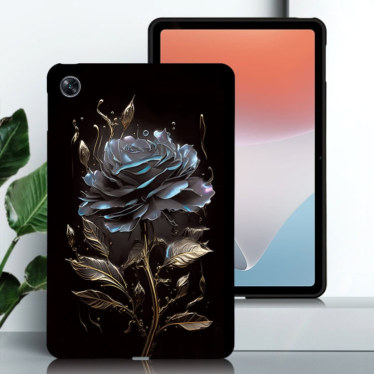 For OPPO Pad Air Color Painting Pattern Smart Tablet TPU Case