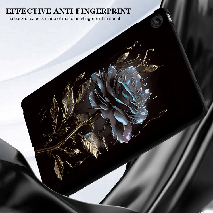 For OPPO Pad Air Color Painting Pattern Smart Tablet TPU Case