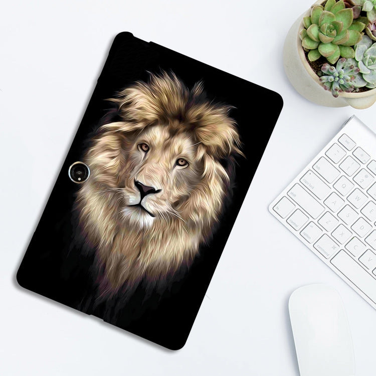 For OPPO Pad Neo / Pad Air2 Color Painting Pattern Smart Tablet TPU Case