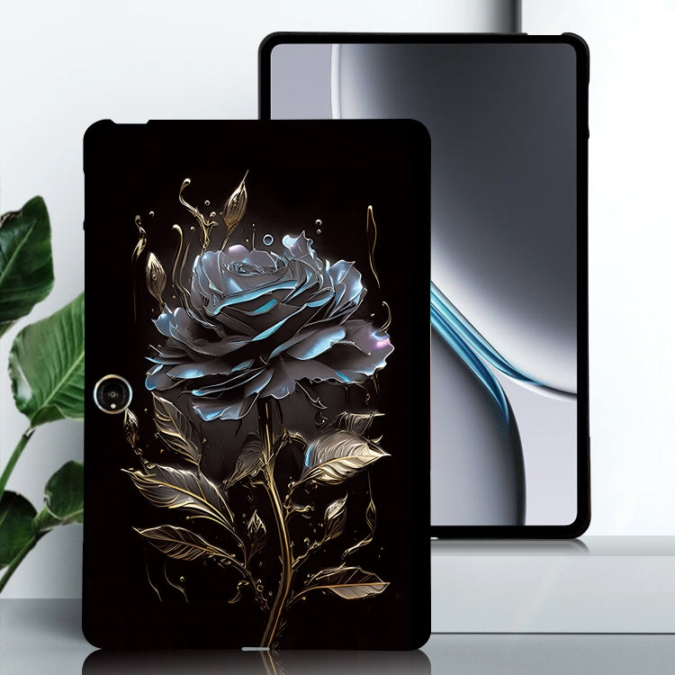 For OPPO Pad Neo / Pad Air2 Color Painting Pattern Smart Tablet TPU Case