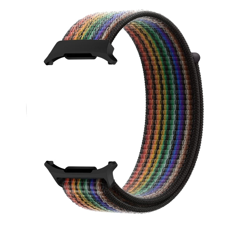 For Samsung Galaxy Watch Ultra 47mm / Ultra 2025 Plastic Connector Nylon Loop Watch Band