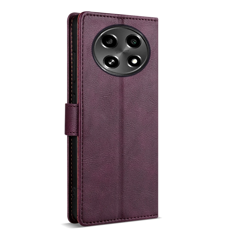 For OPPO A2 Pro N.BEKUS CSJ-P1 Solid Color Leather Phone Case
