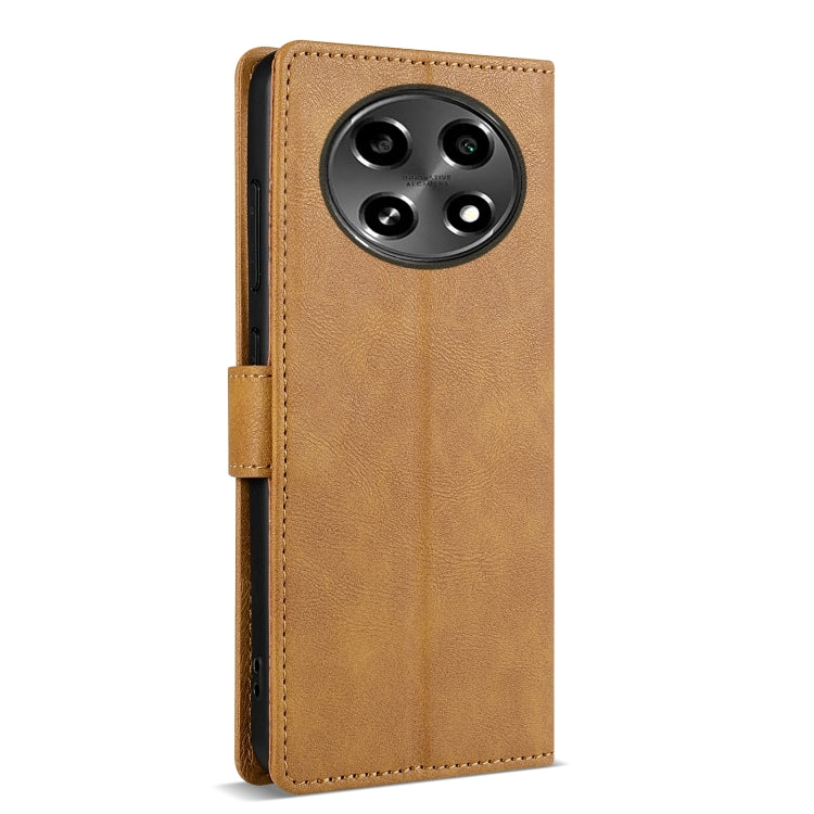 For OPPO A2 Pro N.BEKUS CSJ-P1 Solid Color Leather Phone Case