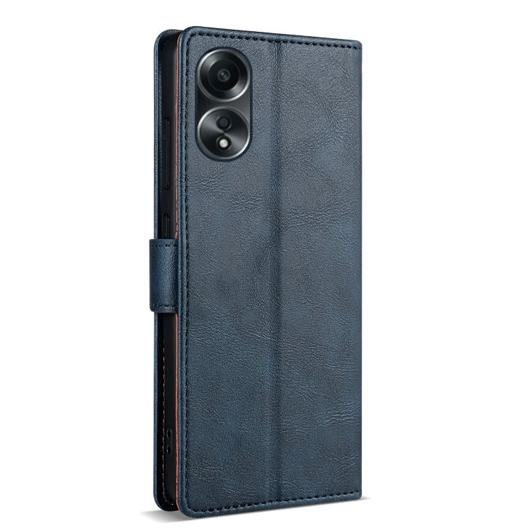 For OPPO A78 5G N.BEKUS CSJ-P1 Solid Color Leather Phone Case