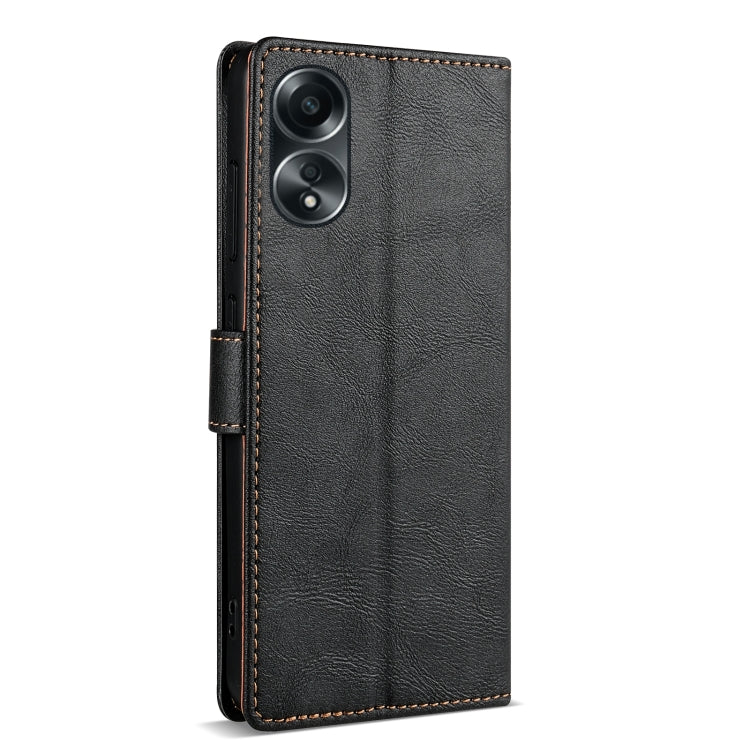 For OPPO A1 Pro / Reno8 T 5G N.BEKUS CSJ-P1 Solid Color Leather Phone Case