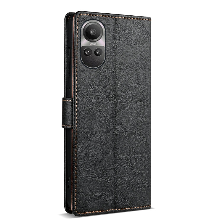 For OPPO Reno10 Pro 5G / Reno10 5G Global N.BEKUS CSJ-P1 Solid Color Leather Phone Case