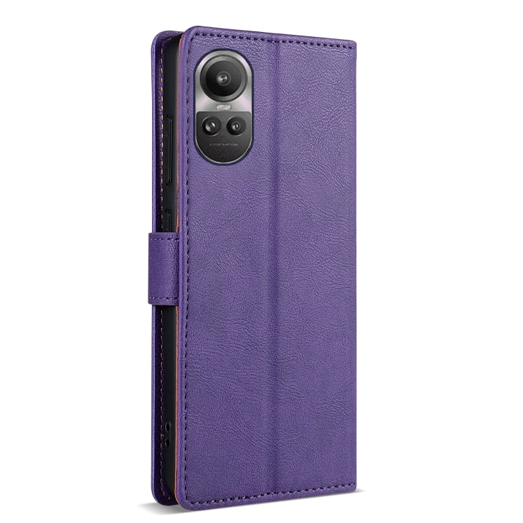 For OPPO Reno10 Pro 5G / Reno10 5G Global N.BEKUS CSJ-P1 Solid Color Leather Phone Case