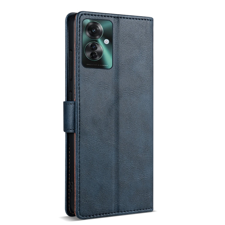 For OPPO Reno11 F 5G N.BEKUS CSJ-P1 Solid Color Leather Phone Case