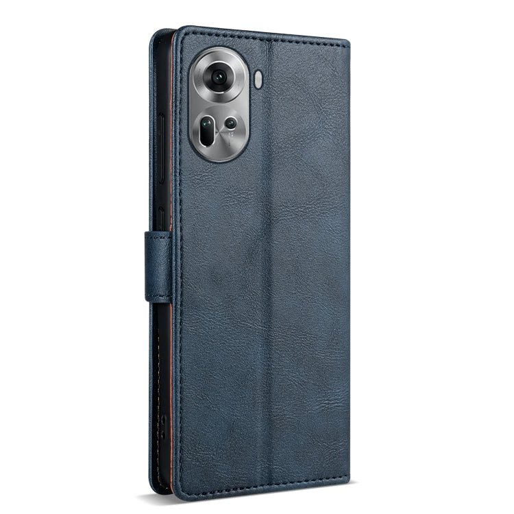 For OPPO Reno11 Pro 5G Global N.BEKUS CSJ-P1 Solid Color Leather Phone Case