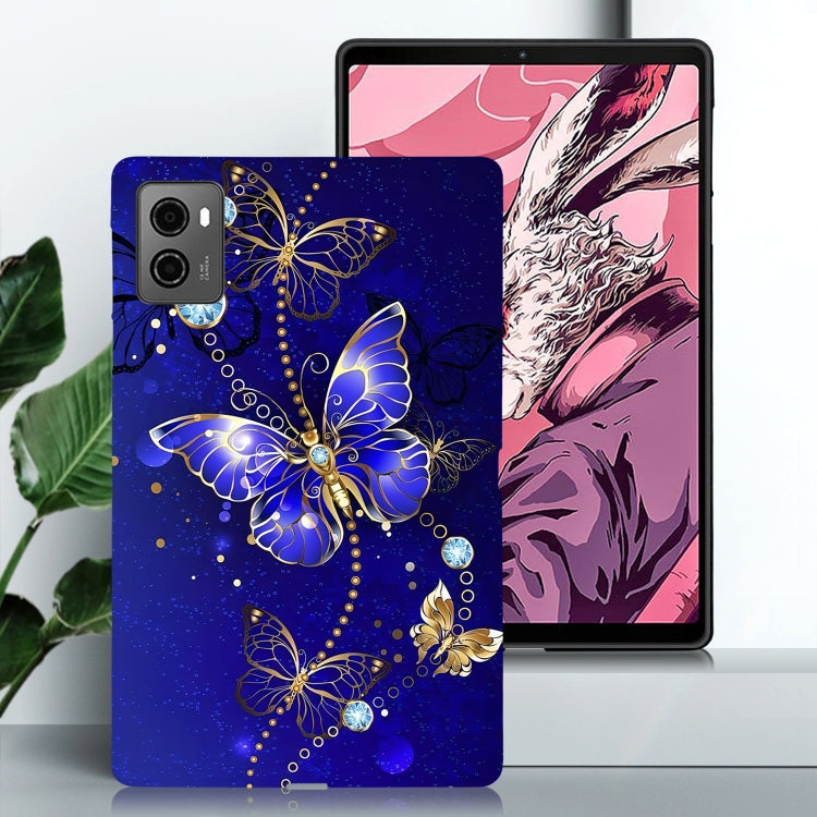 For Lenovo Legion Y700 2023 Color Painting Pattern Smart Tablet TPU Case