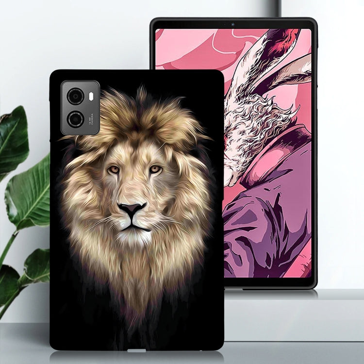 For Lenovo Legion Y700 2023 Color Painting Pattern Smart Tablet TPU Case