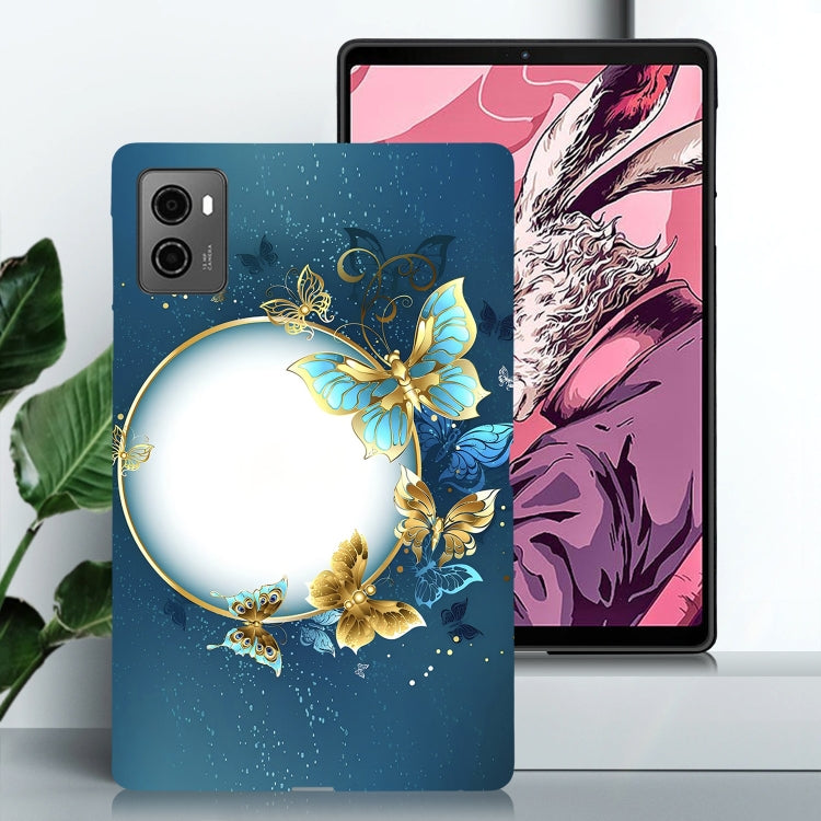 For Lenovo Legion Y700 2023 Color Painting Pattern Smart Tablet TPU Case