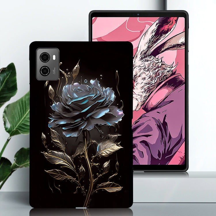 For Lenovo Legion Y700 2023 Color Painting Pattern Smart Tablet TPU Case