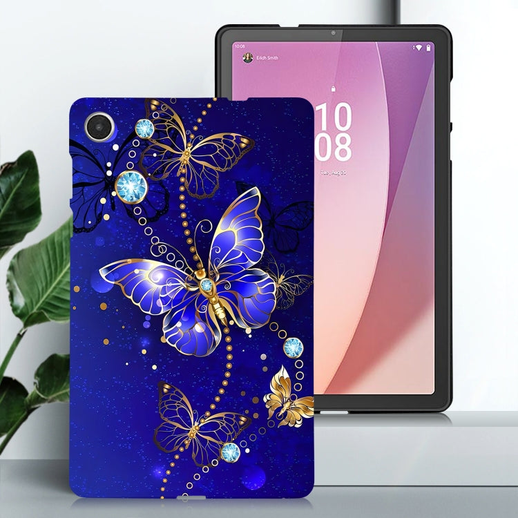 For Lenovo Tab M8 4th Gen Color Painting Pattern Smart Tablet TPU Case