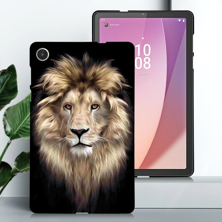 For Lenovo Tab M8 4th Gen Color Painting Pattern Smart Tablet TPU Case