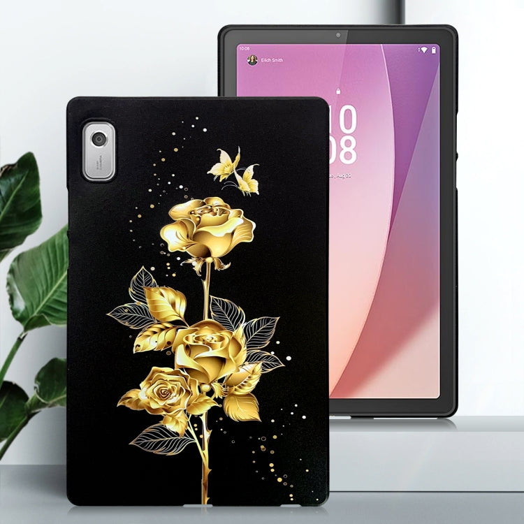 For Lenovo Tab M9 Color Painting Pattern Smart Tablet TPU Case
