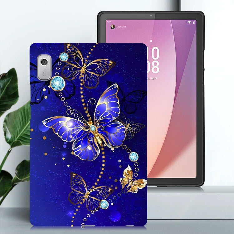 For Lenovo Tab M9 Color Painting Pattern Smart Tablet TPU Case