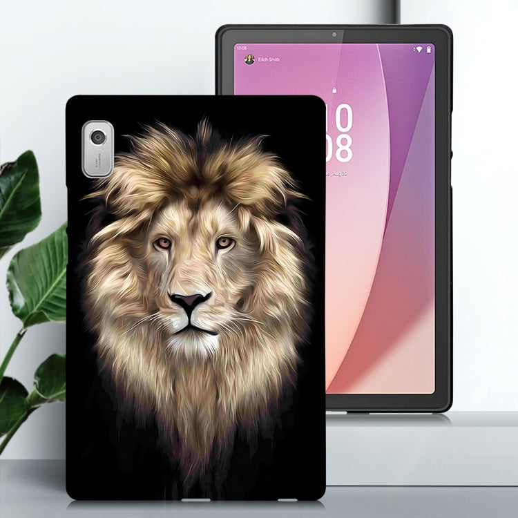 For Lenovo Tab M9 Color Painting Pattern Smart Tablet TPU Case