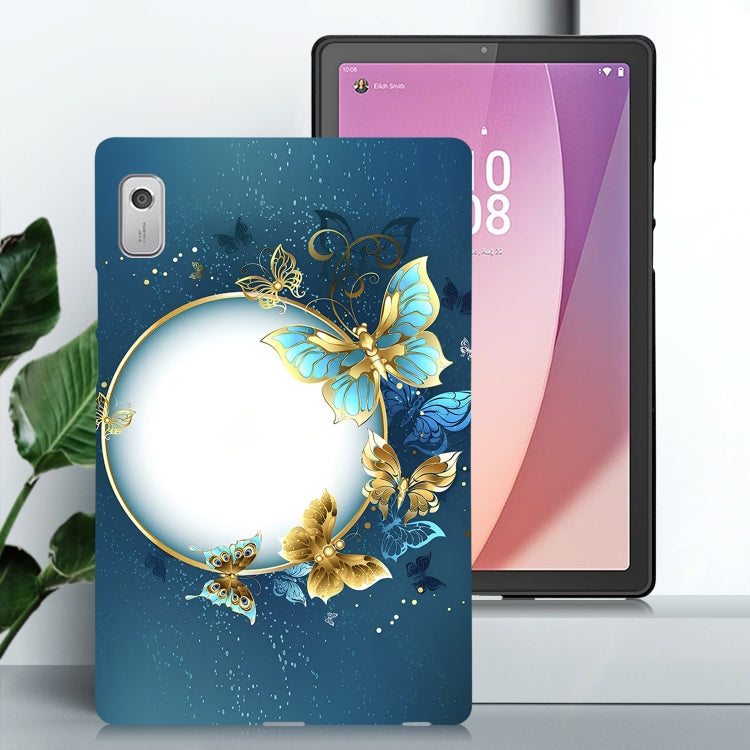For Lenovo Tab M9 Color Painting Pattern Smart Tablet TPU Case