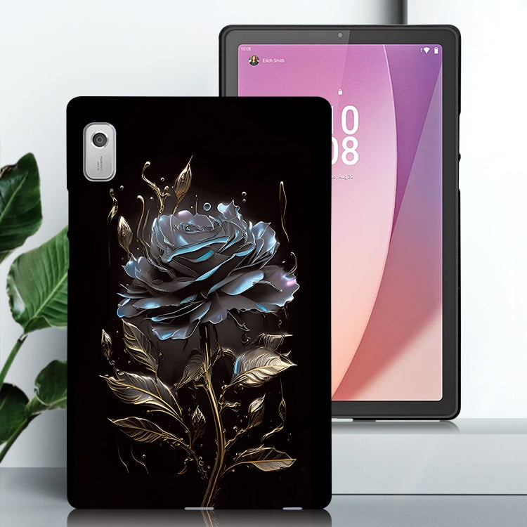 For Lenovo Tab M9 Color Painting Pattern Smart Tablet TPU Case
