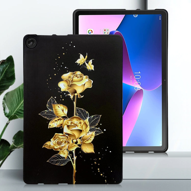 For Lenovo Tab M10 3rd Gen Color Painting Pattern Smart Tablet TPU Case