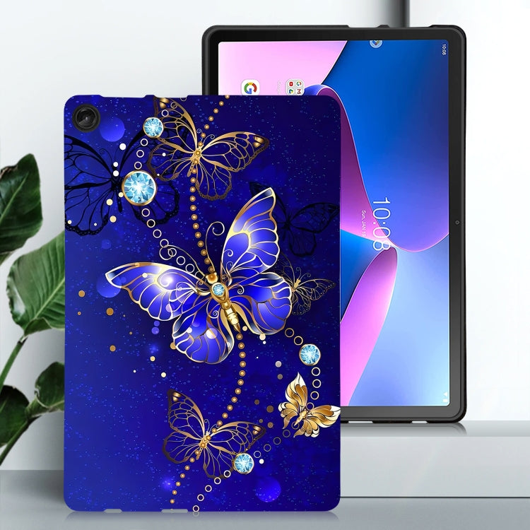 For Lenovo Tab M10 3rd Gen Color Painting Pattern Smart Tablet TPU Case