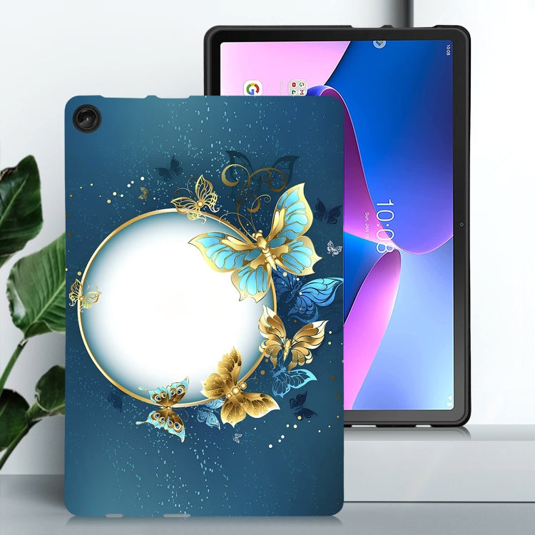 For Lenovo Tab M10 3rd Gen Color Painting Pattern Smart Tablet TPU Case