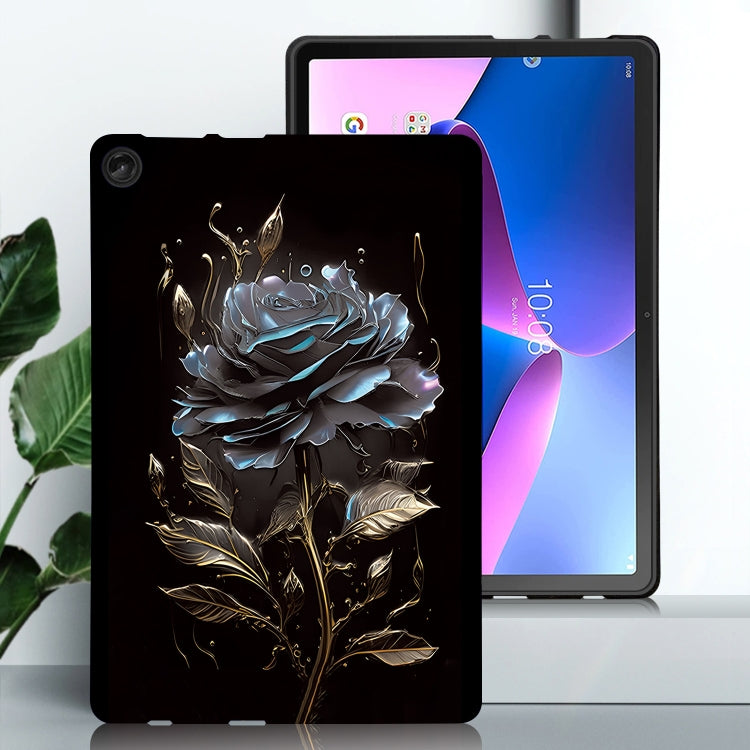 For Lenovo Tab M10 3rd Gen Color Painting Pattern Smart Tablet TPU Case