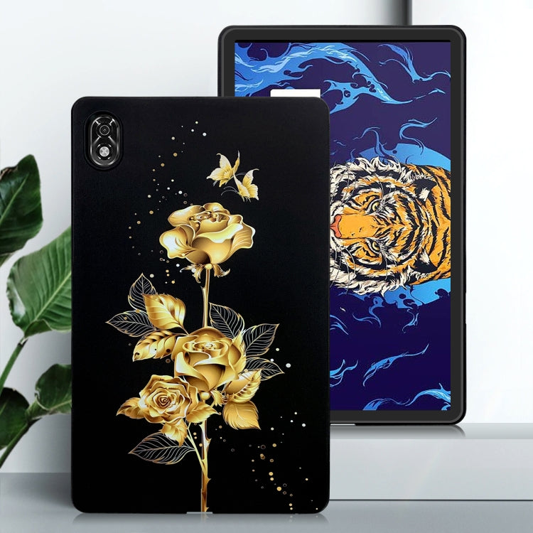 For Lenovo Legion Y700 Color Painting Pattern Smart Tablet TPU Case