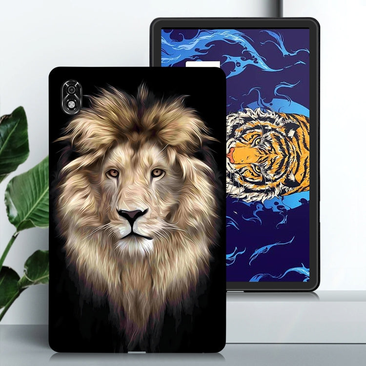 For Lenovo Legion Y700 Color Painting Pattern Smart Tablet TPU Case
