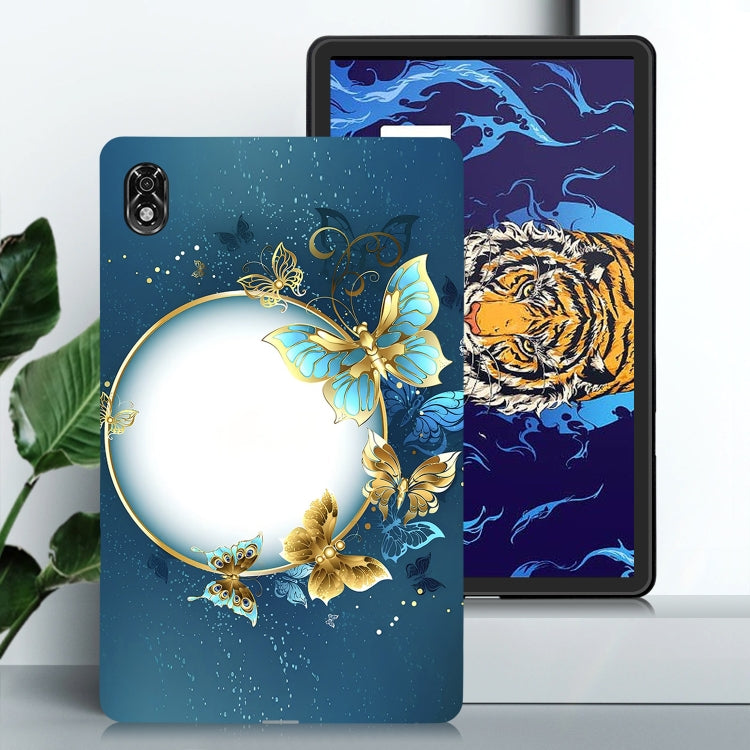 For Lenovo Legion Y700 Color Painting Pattern Smart Tablet TPU Case