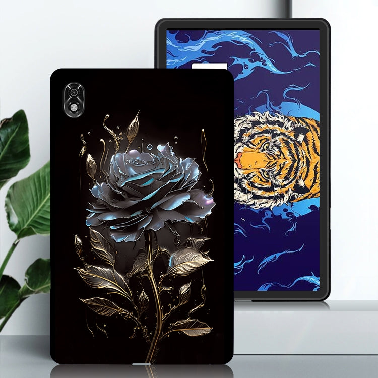For Lenovo Legion Y700 Color Painting Pattern Smart Tablet TPU Case