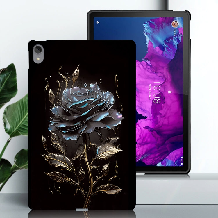 For Lenovo Xiaoxin Pad Plus 2021  Color Painting Pattern Smart Tablet TPU Case