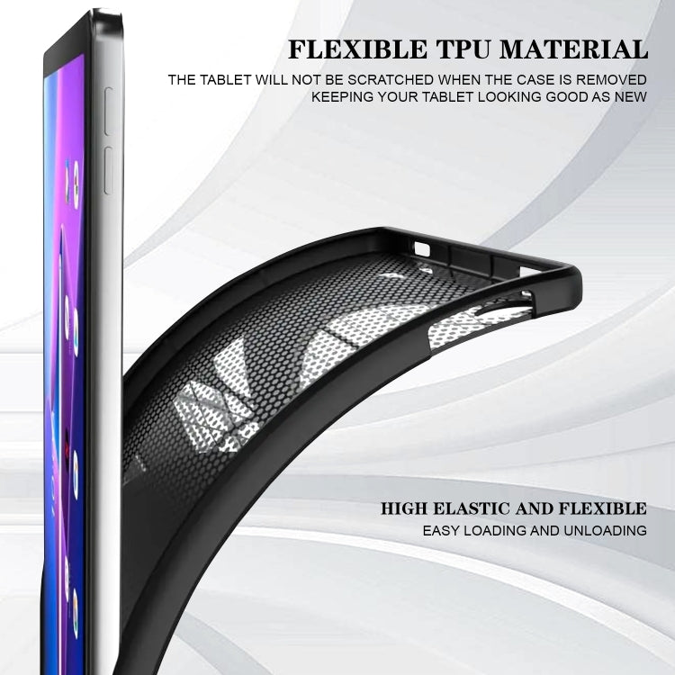 For Lenovo Tab P11 TB-J606F Color Painting Pattern Smart Tablet TPU Case