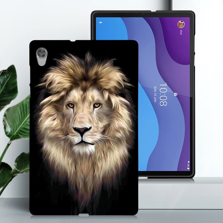 For Lenovo Tab M10 HD Gen 2 Color Painting Pattern Smart Tablet TPU Case