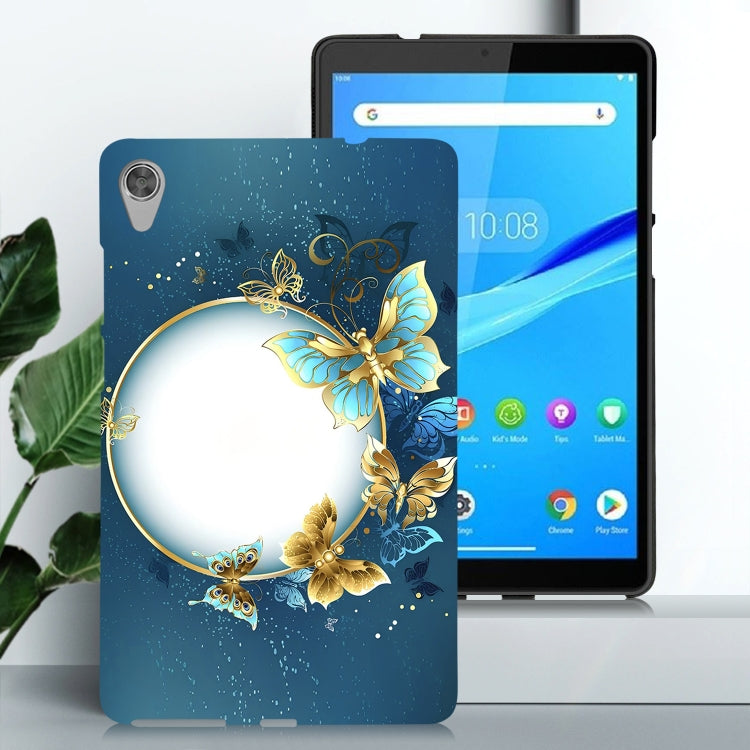 For Lenovo Tab M8 HD Color Painting Pattern Smart Tablet TPU Case