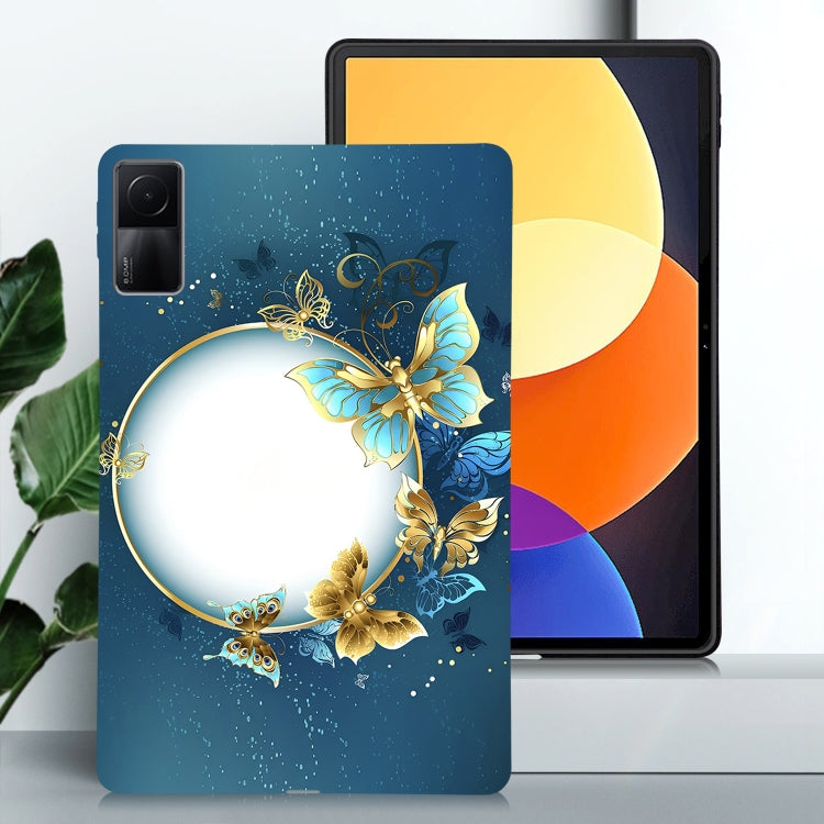 For Redmi Pad 10.61 Color Painting Pattern Smart Tablet TPU Case