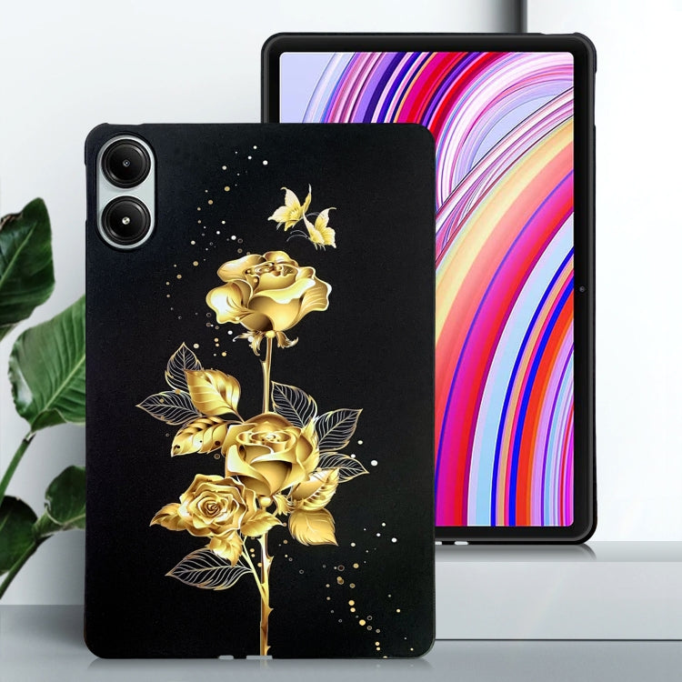 For Redmi Pad Pro / Pad Pro 5G Color Painting Pattern Smart Tablet TPU Case