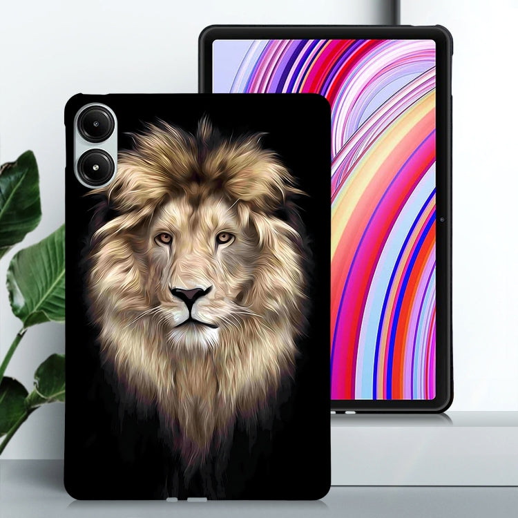 For Redmi Pad Pro / Pad Pro 5G Color Painting Pattern Smart Tablet TPU Case