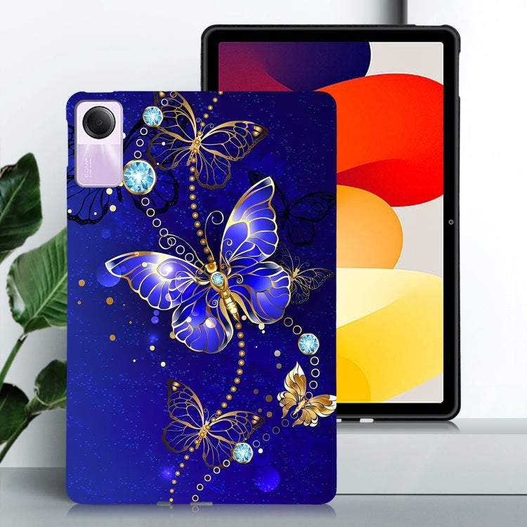 For Redmi Pad SE Color Painting Pattern Smart Tablet TPU Case
