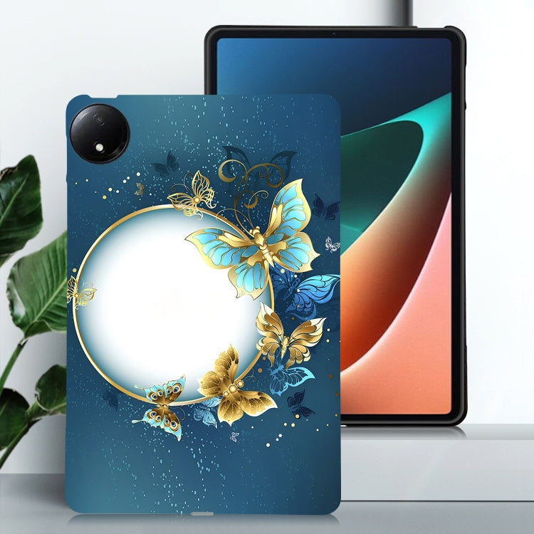 For Redmi Pad SE 8.7 4G Color Painting Pattern Smart Tablet TPU Case
