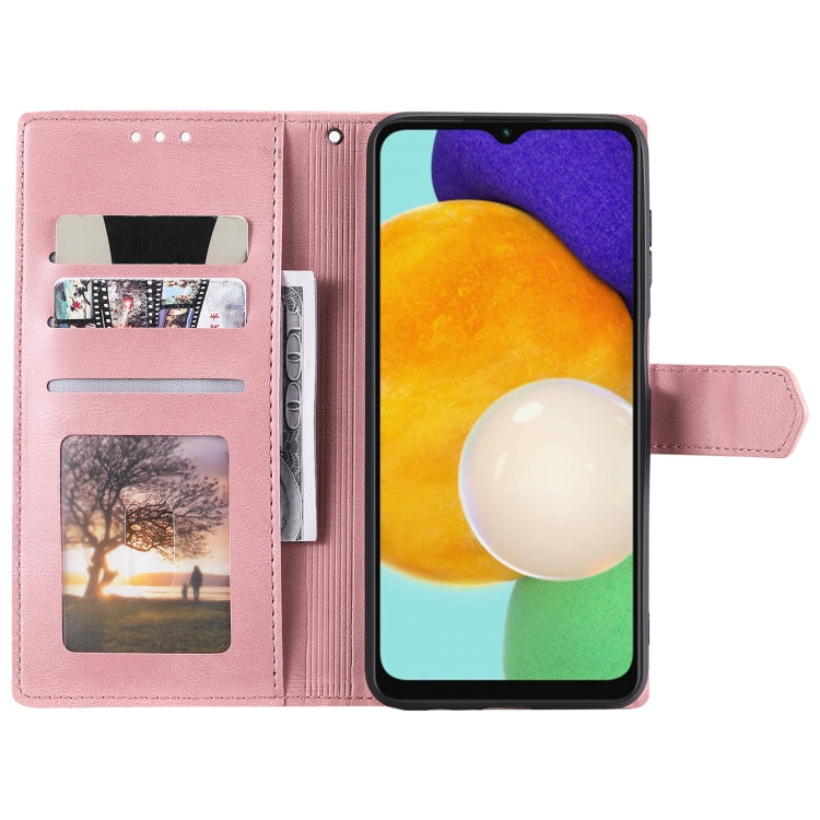 For Samsung Galaxy A16 5G Nail Skin Feel Stitching Calf Texture Leather Phone Case